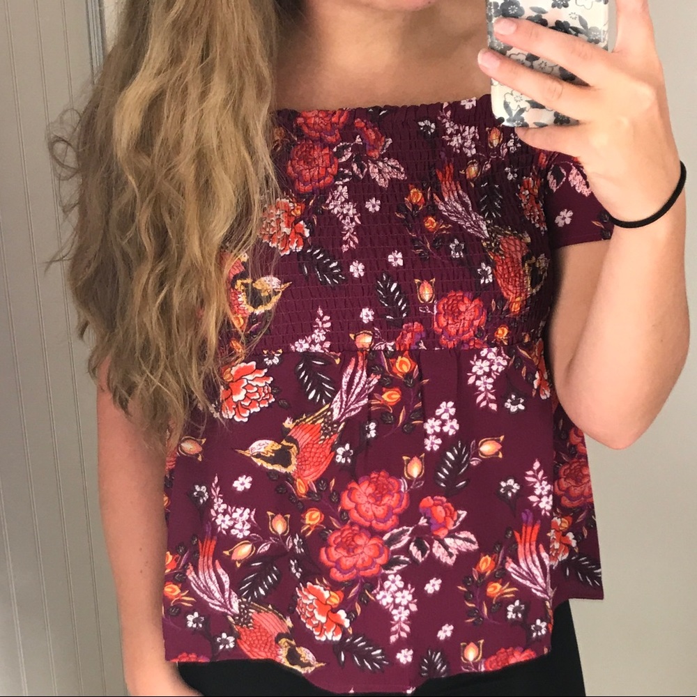 off the shoulder top